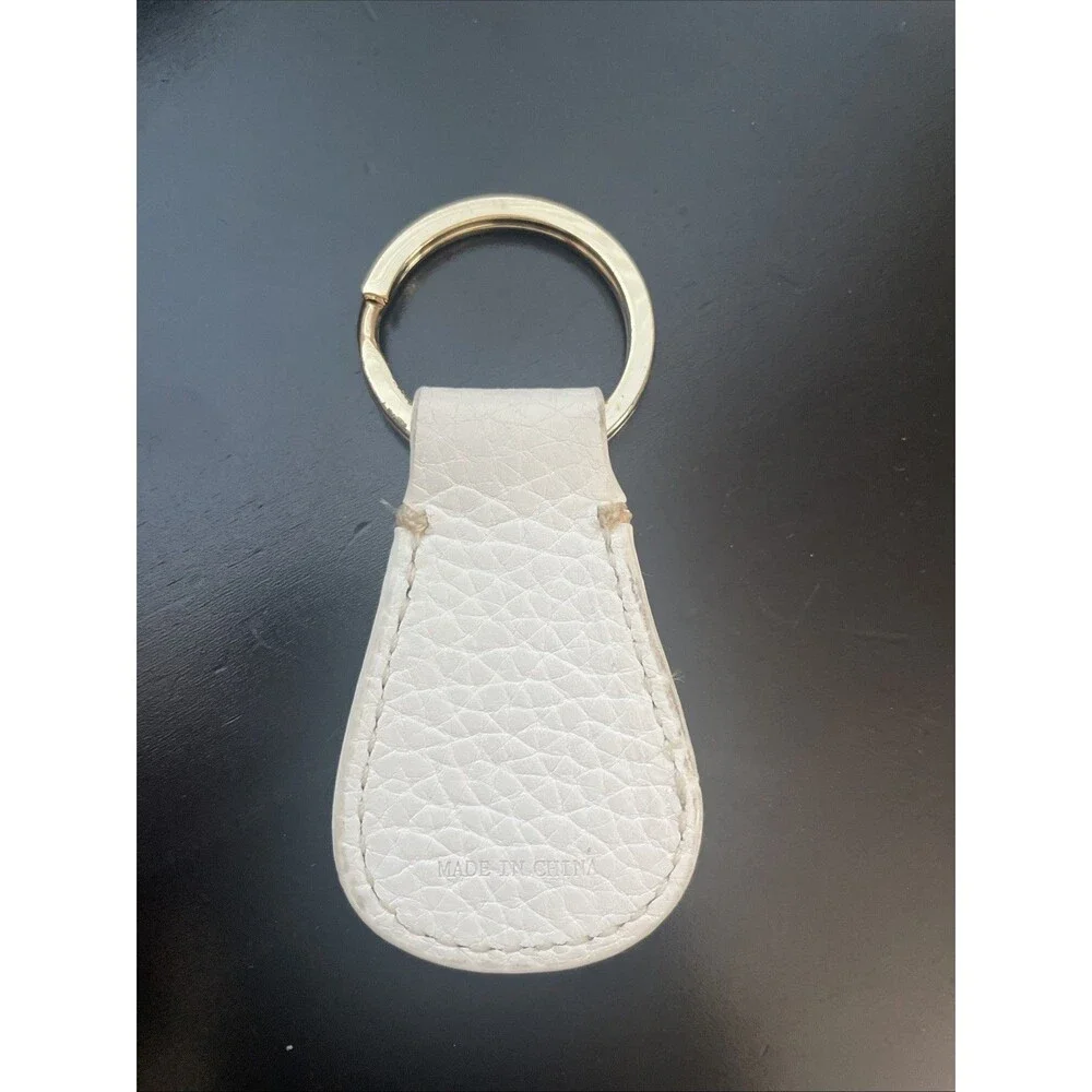 Dooney & Bourke White leather keychain Accessory